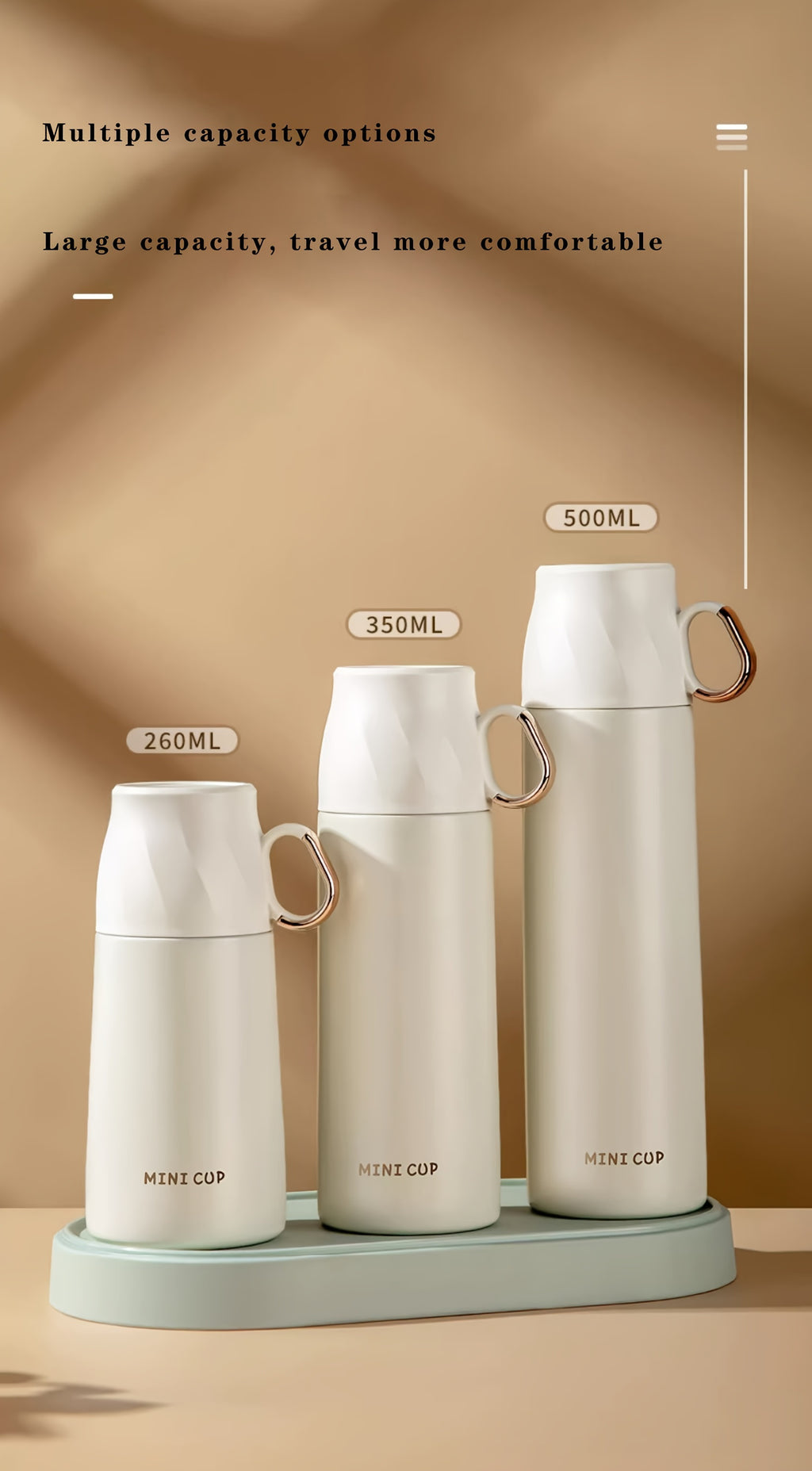 Premium Insulated Thermal Cup - Double Layer