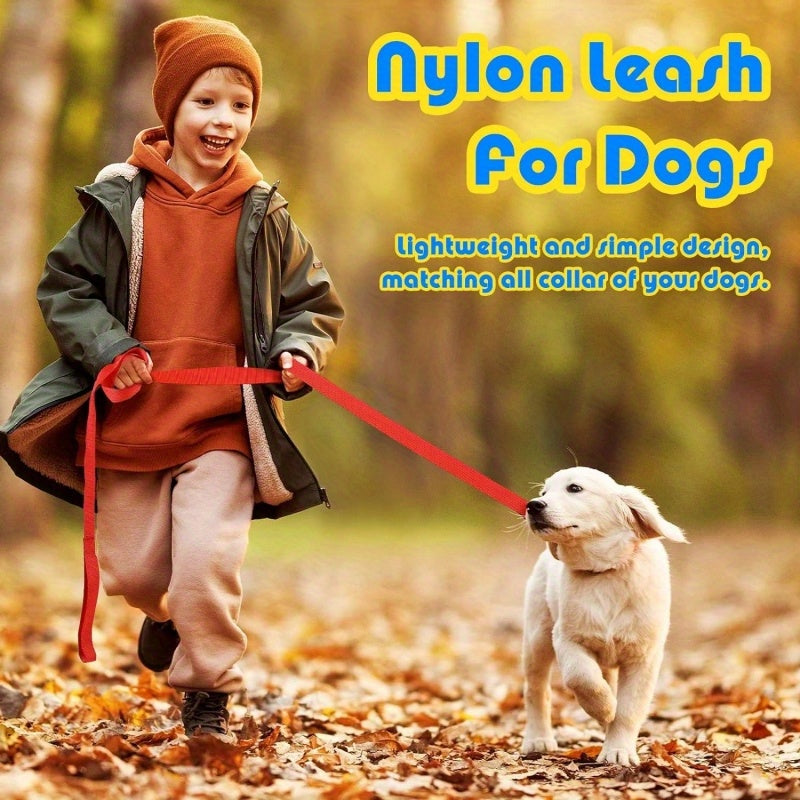 Nylon Dog Training Leash Walking