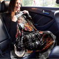 Retro Red Brick Motorcycle Printed Soft and Warm Flannel Blanket