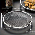 Reusable Stainless Steel Round Mesh Basket - Oil Filter Tray