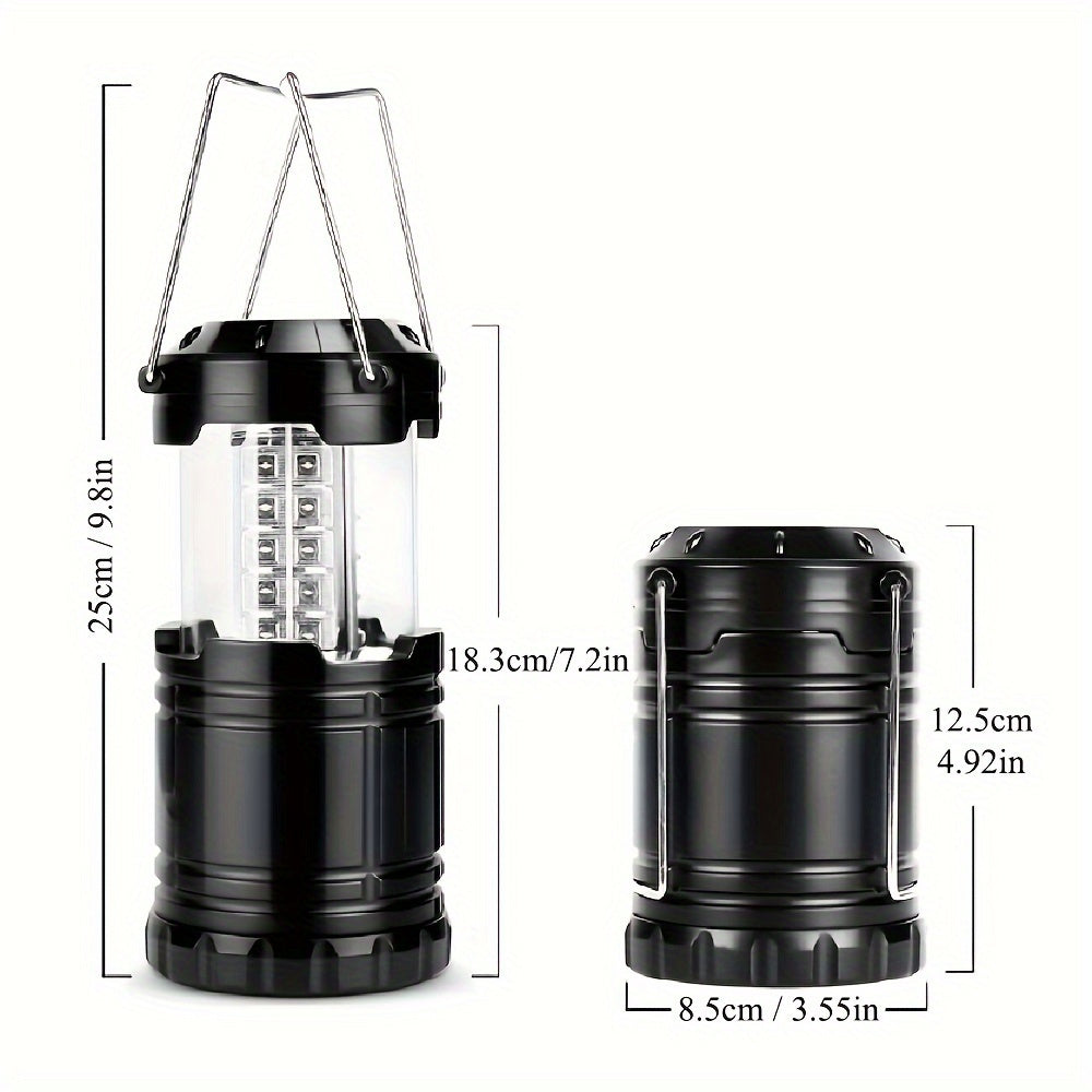 2/4packs 30LED Camping LightsSuper Bright Camping Lantern Portable