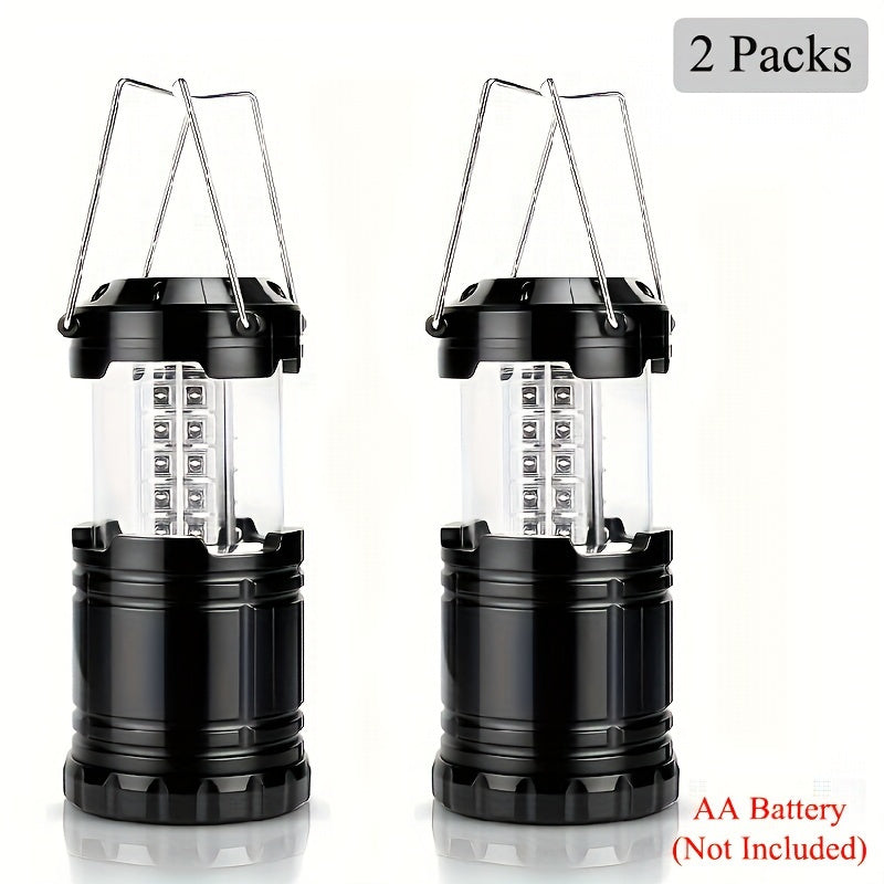 2/4packs 30LED Camping LightsSuper Bright Camping Lantern Portable