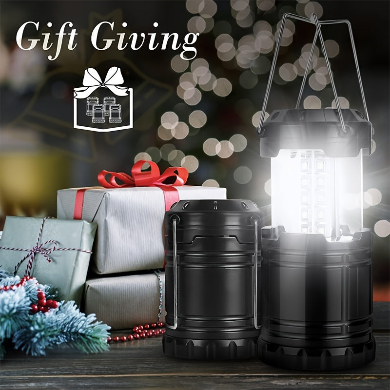 2/4packs 30LED Camping LightsSuper Bright Camping Lantern Portable