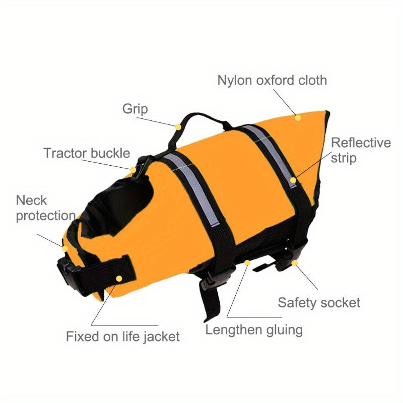 Dog Life Jacket Swim Wear Shirts