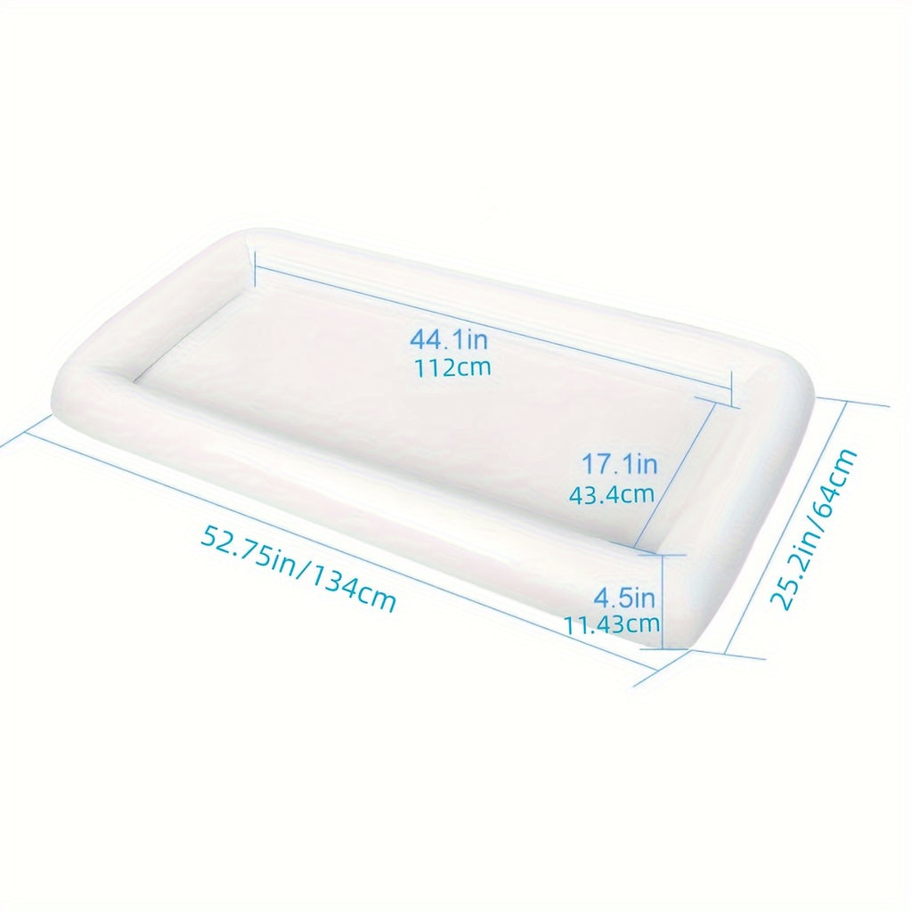 1pc Ice Buffet Salad Serving Inflatable Tray