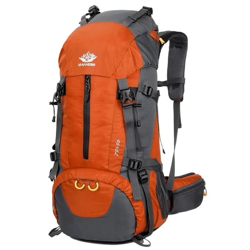 13 gal Hiking Backpack With Adjustable Straps Emergency Whistle