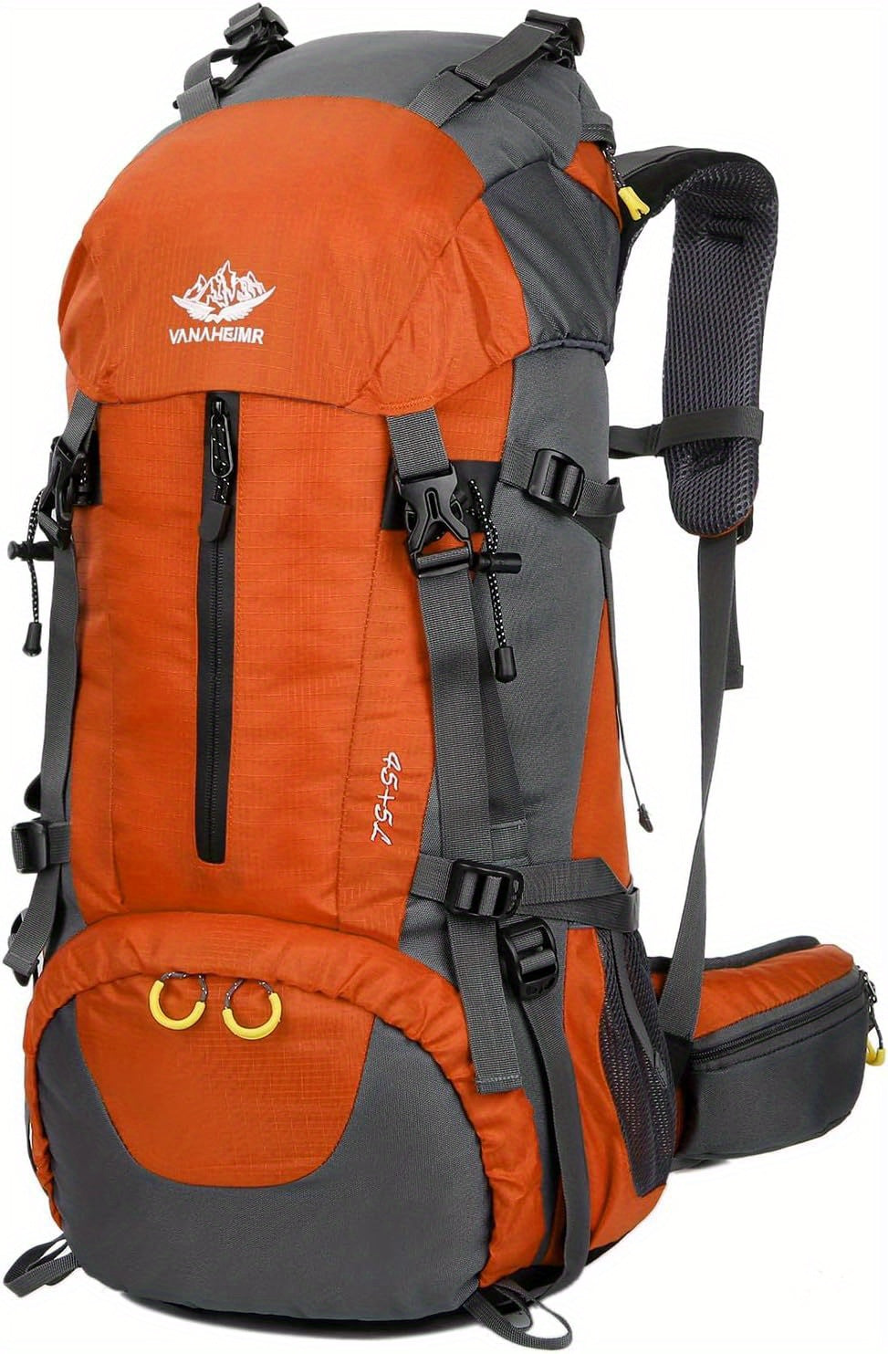 13 gal Hiking Backpack With Adjustable Straps Emergency Whistle