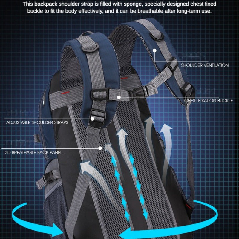 Casual Zip Up Lightweight Backpacks