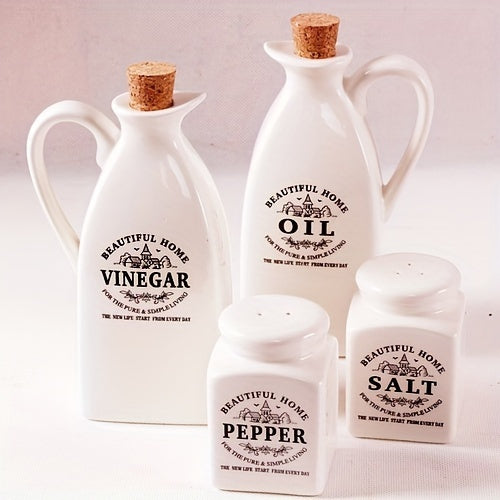 4pcs/set, Ceramic Dispenser Bottle