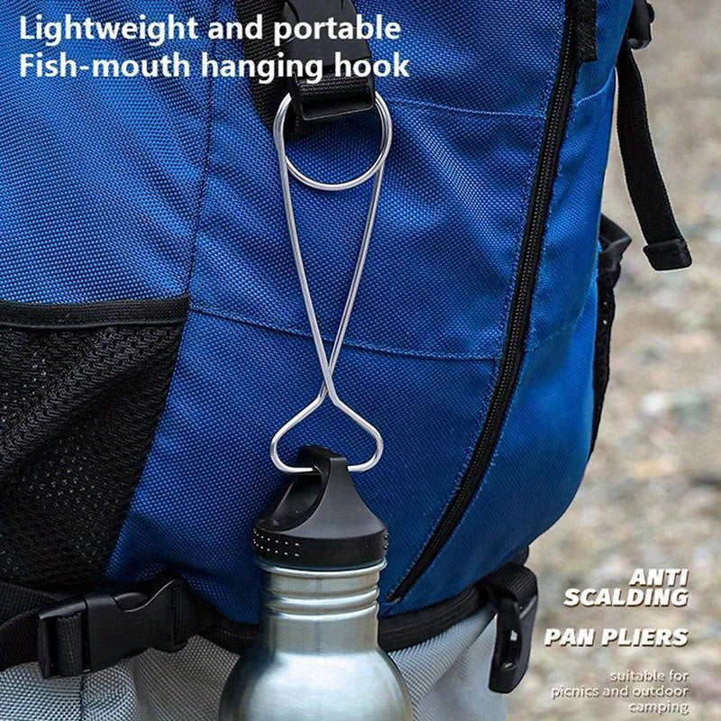 2pcs Stainless Steel Camping Kettle Hooks