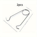 2pcs Stainless Steel Camping Kettle Hooks
