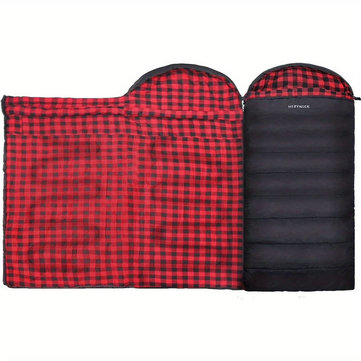 0 Degree Sleeping Bag - 100% Flannel XXL - Adults Big and Tall