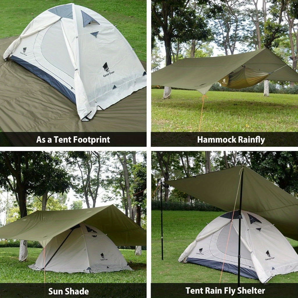Waterproof Hammock Rain Fly - 17 × 10 ft