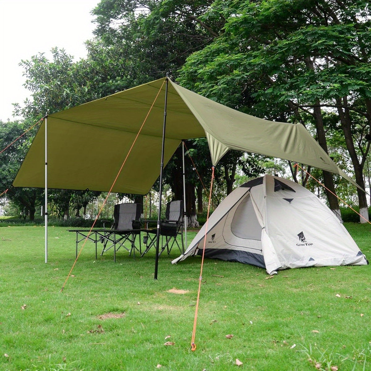 Waterproof Hammock Rain Fly - 17 × 10 ft