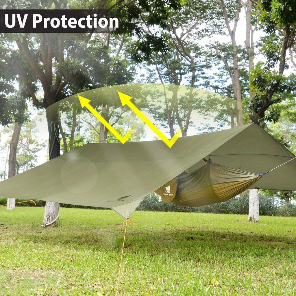 Waterproof Hammock Rain Fly - 17 × 10 ft