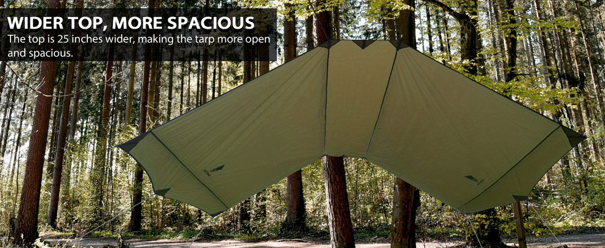 14x12 ft Camping Tarp, Waterproof