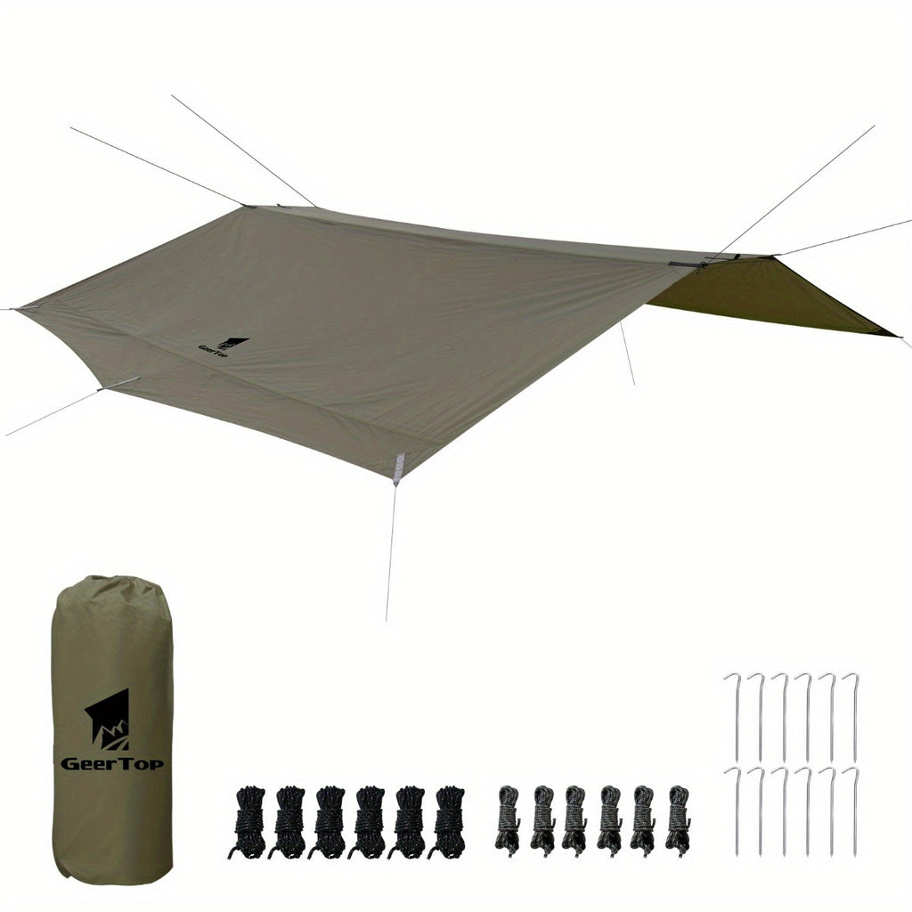 14x12 ft Camping Tarp, Waterproof