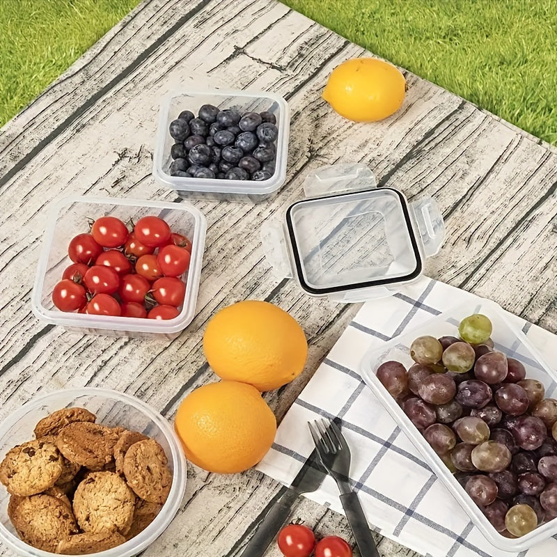 12 Pcs/ Set Container Set, Food Storage Containers With Lids, Airtight Leak Proof