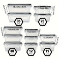 12 Pcs/ Set Container Set, Food Storage Containers With Lids, Airtight Leak Proof