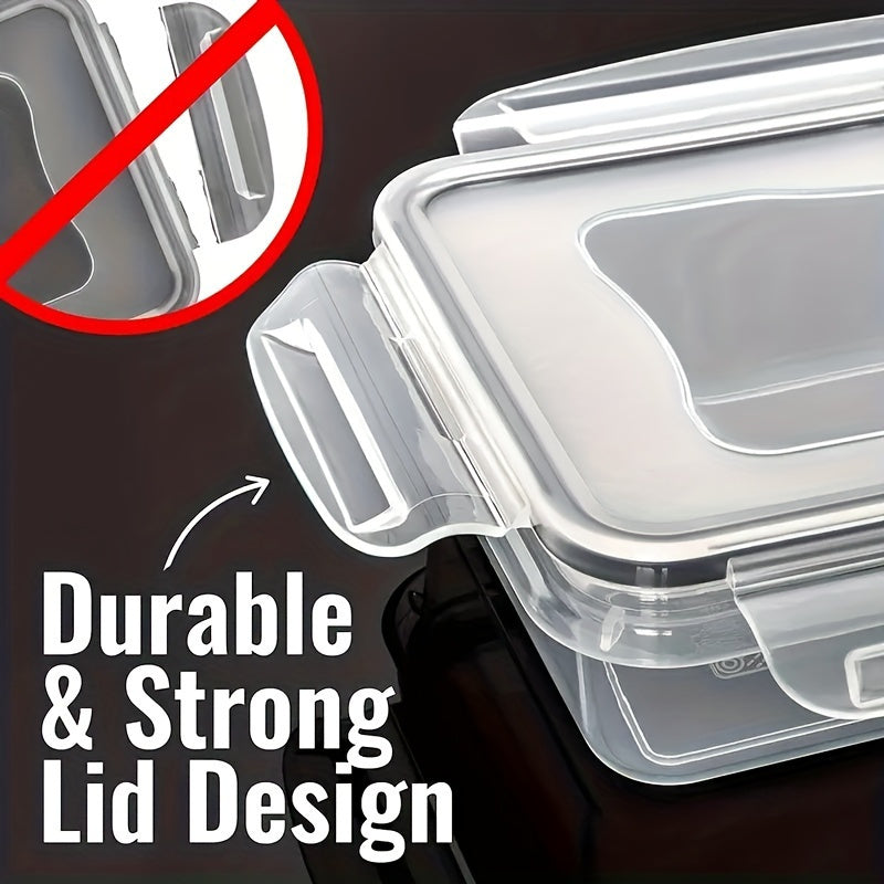 12 Pcs/ Set Container Set, Food Storage Containers With Lids, Airtight Leak Proof