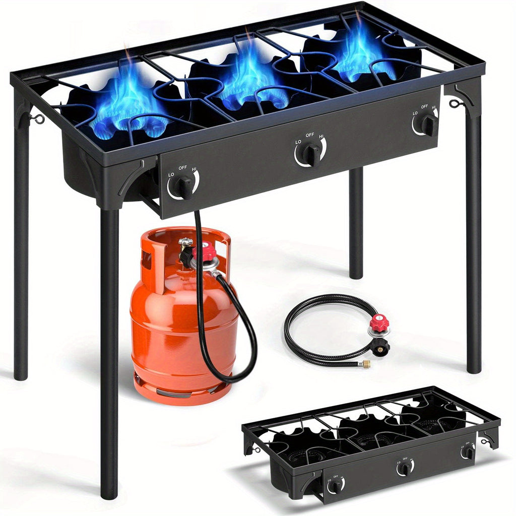 3/2/1 Burner Gas Propane Stove Outdoor Camping Picnic Grill