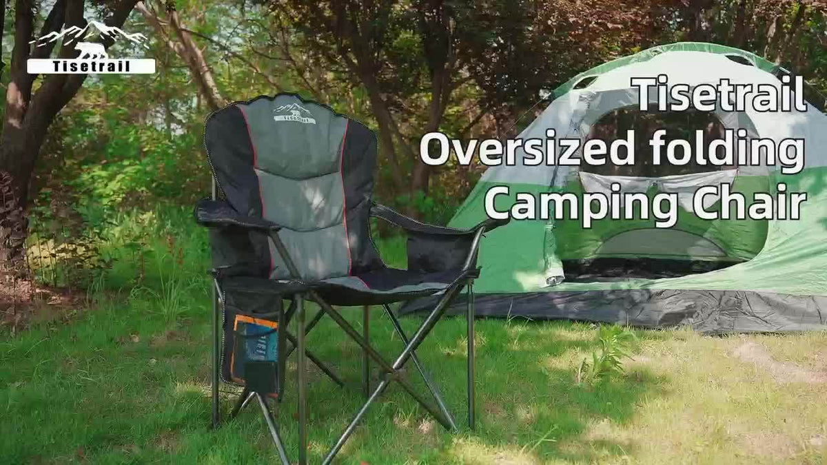 500 LBS Heavy Duty Oversized Camping Chair