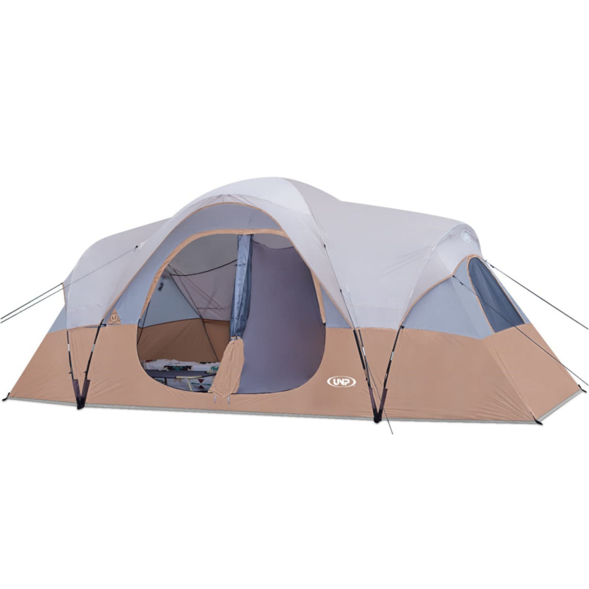 10-Person Double Layer Waterproof Big Camping Tent