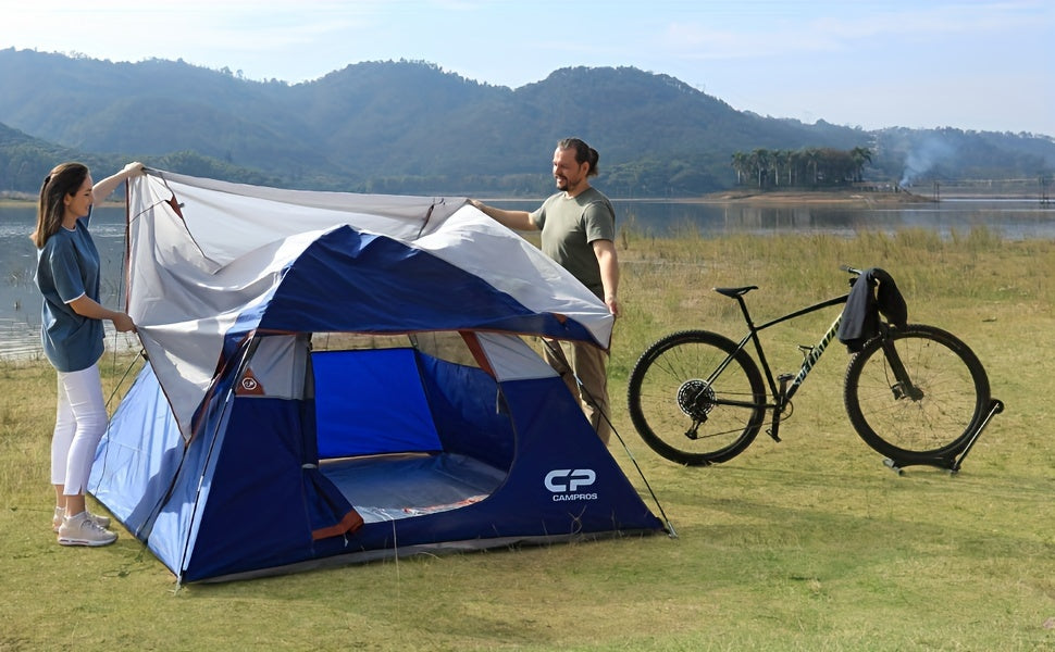 3 Person Camping Tent - Dome Tents, Waterproof Windproof
