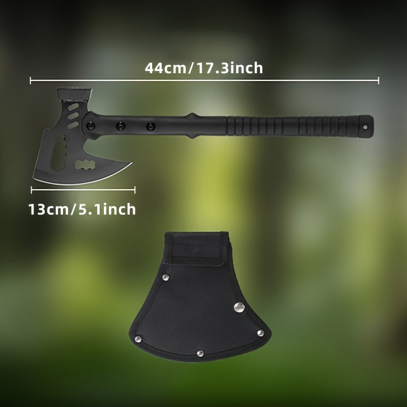 One-piece Stainless Steel Survival Axe, Multi-purpose Hammer