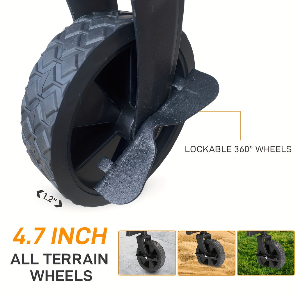28x18x36in Oversized Camper Folding Trolley