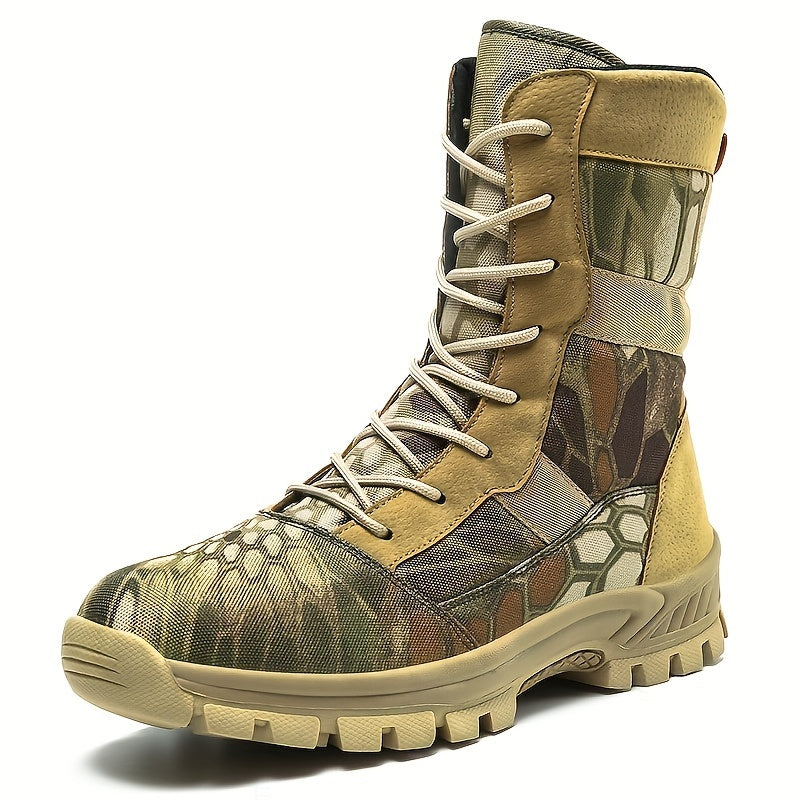Men's Camo Insulated Hiking Boots