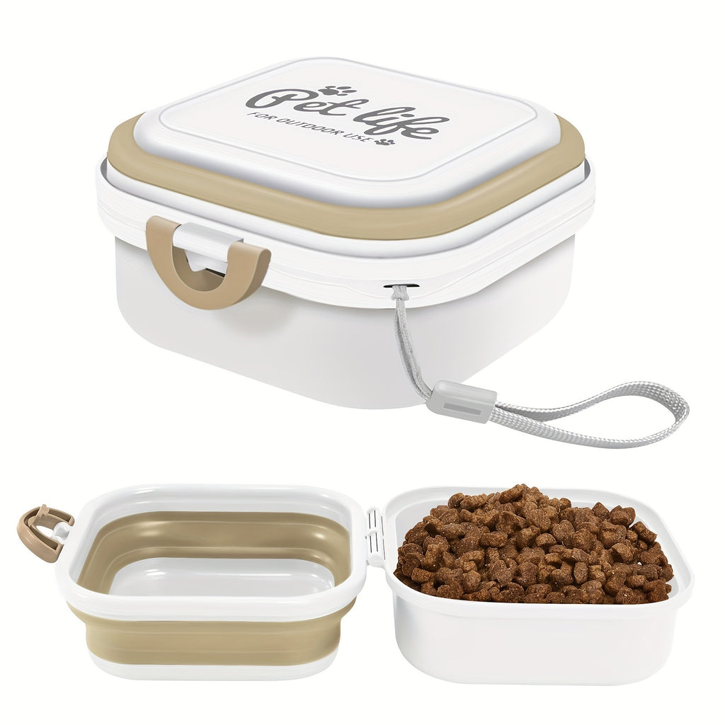 Pet Dancer 2-in-1 Portable Dog Bowl for Travel