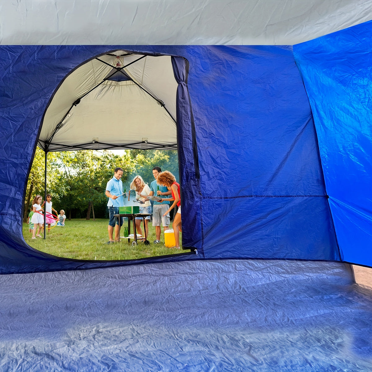 Side Tent, Camping Tent For 10' X 10' Pop Up Canopy