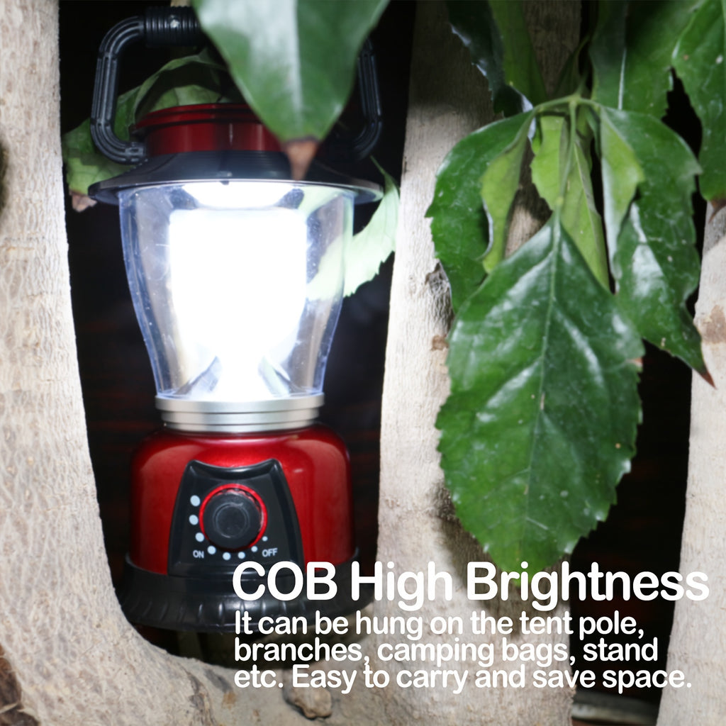 1/2/4pcs LED Lantern Dimmable Battery Powered Camping Lights