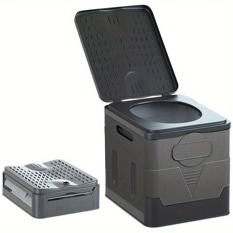 Portable PP Car-Mounted Folding Toilet