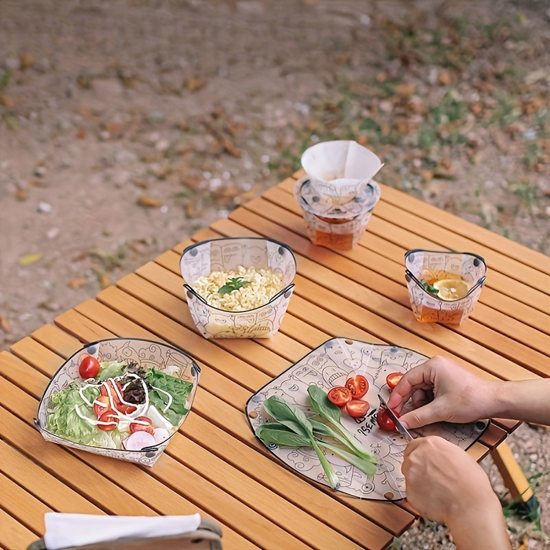 Ultra-light Foldable Cutlery For Outdoor Camping Picnic Travel