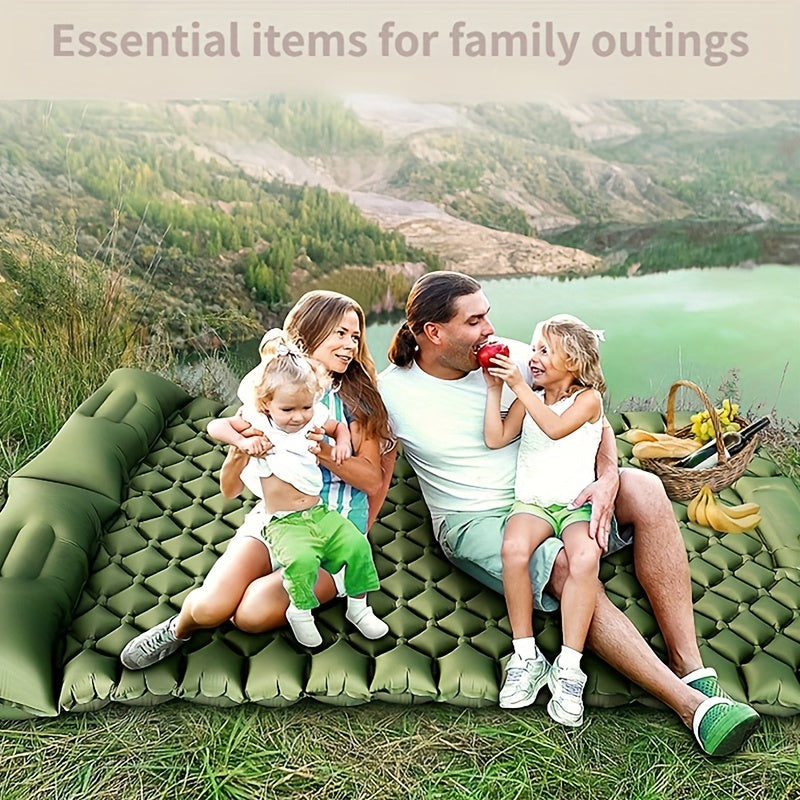Inflatable Mat, Double Sleeping Mat, Portable Moisture-proof