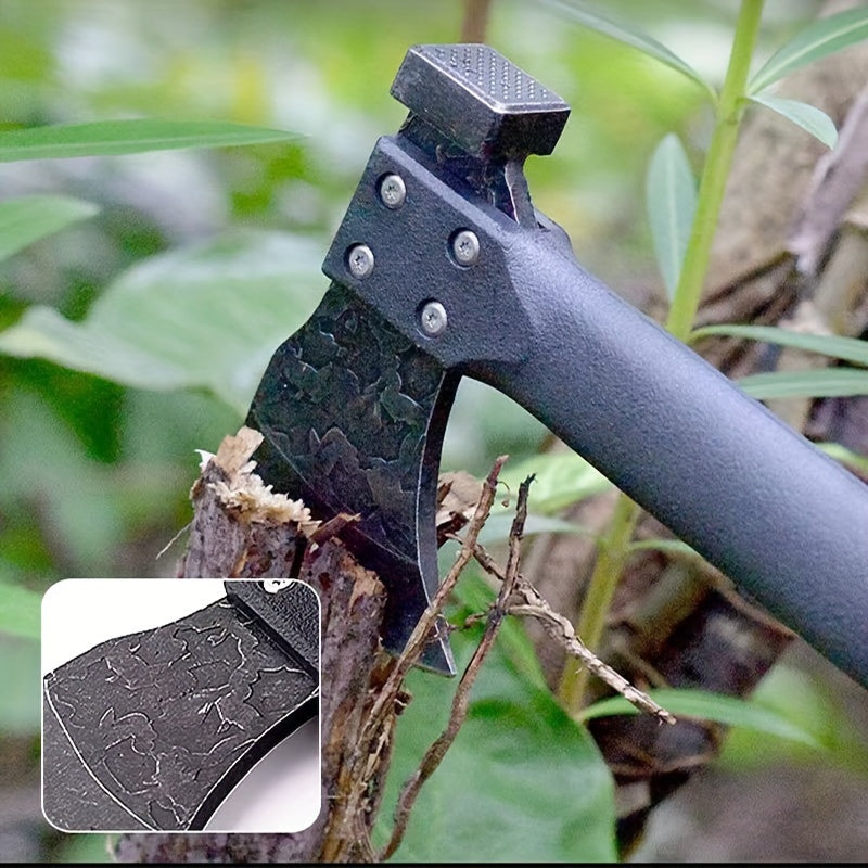 Premium Forged Textured Axe & Hammer Combo
