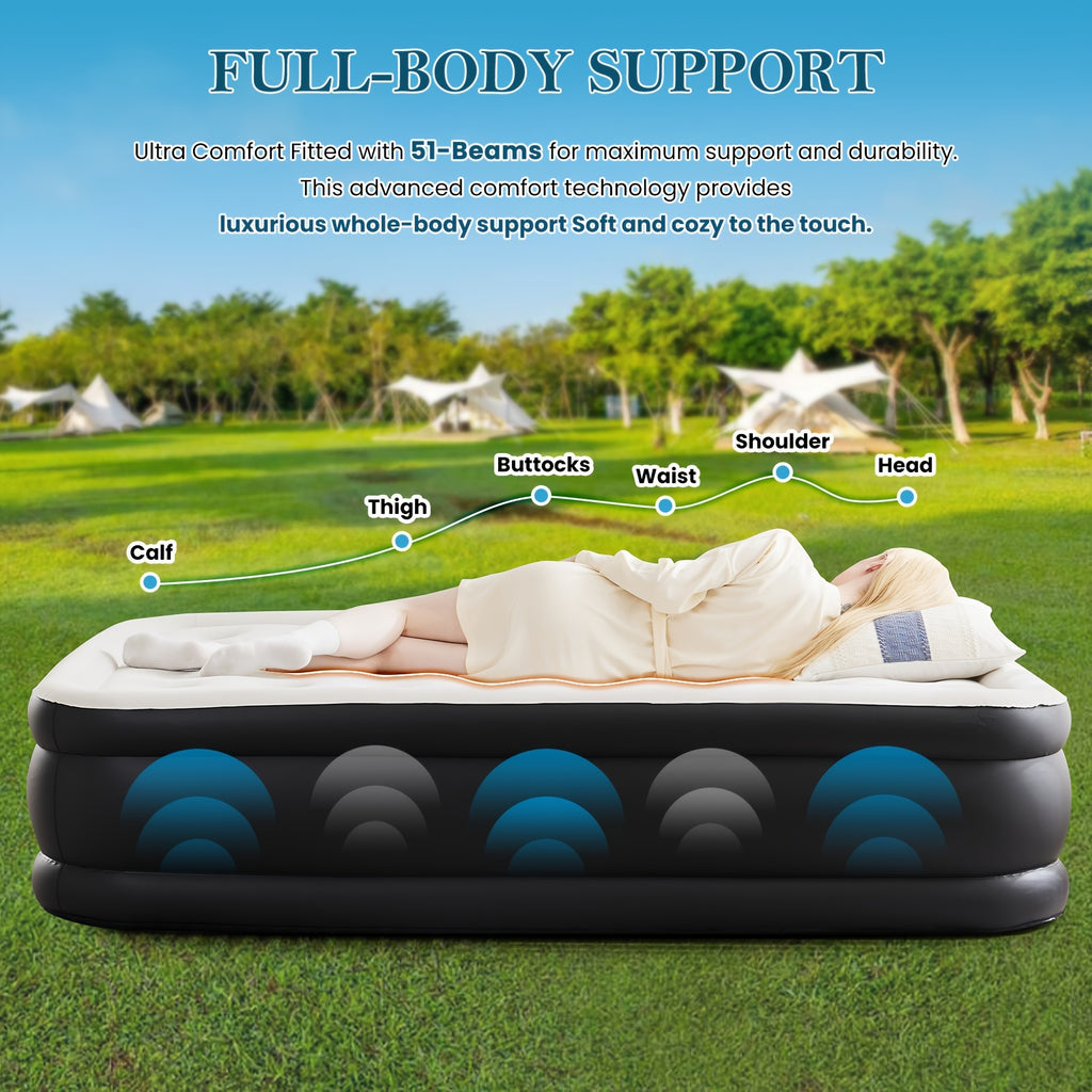 Tough, Anti- deformation Premium Camping Air Mattress