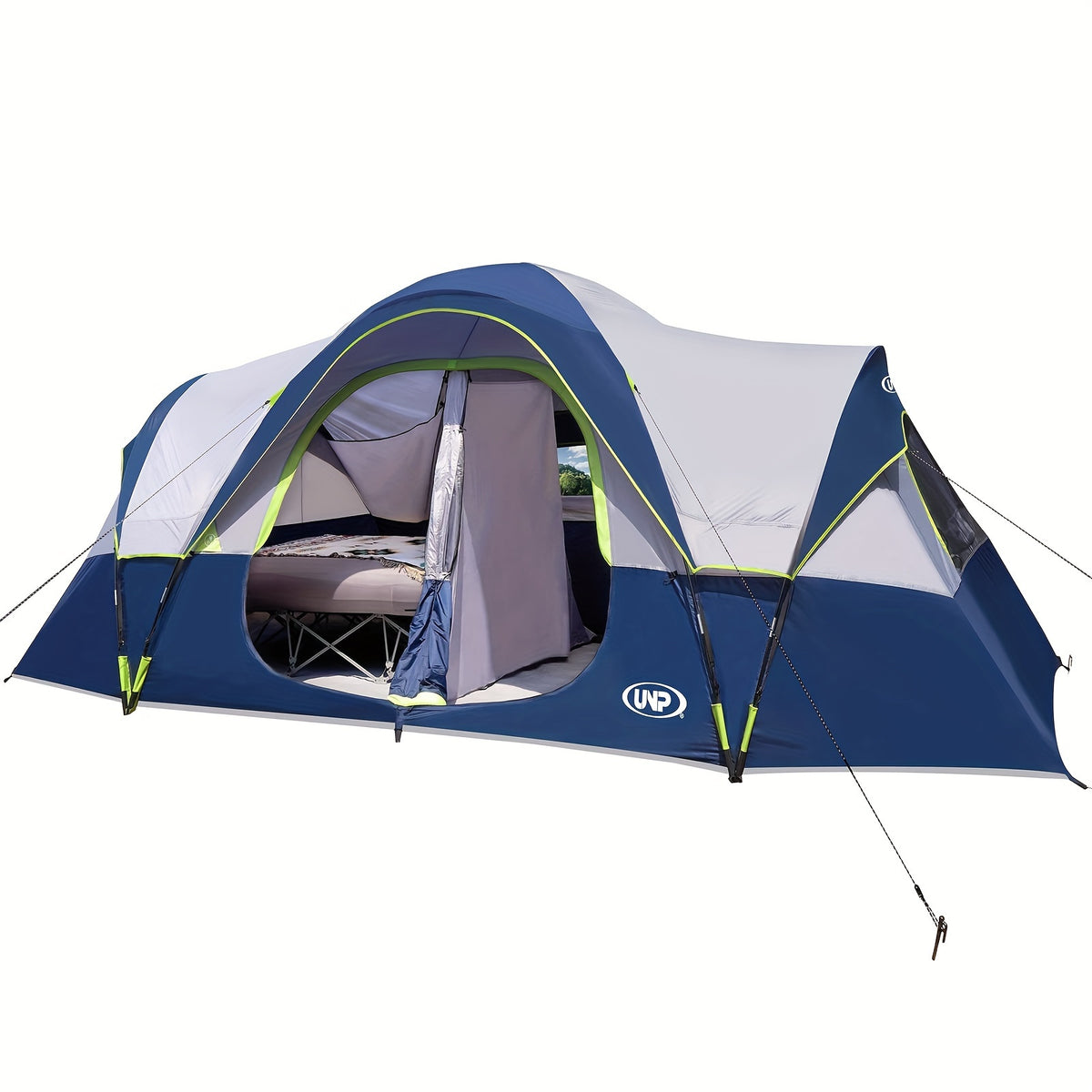 10-Person Double Layer Waterproof Big Camping Tent