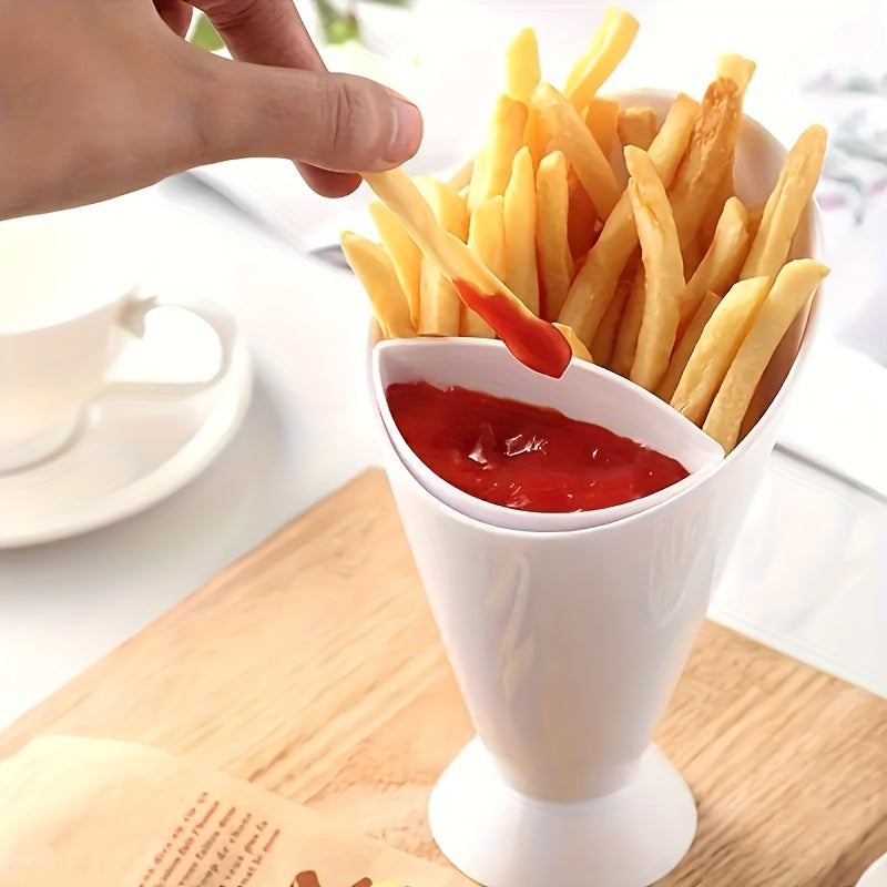 French Fries Cup, Vegetable Salad Cup, Plastic Snack Cup