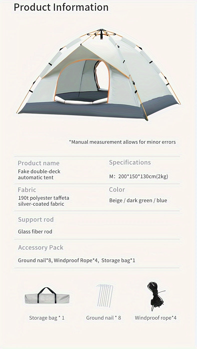 Portable Automatic Quick-opening Tent
