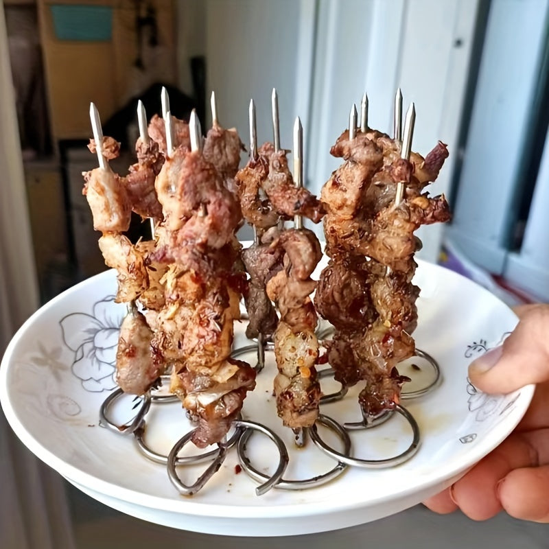 12pcs/24pcs Stainless Steel Air Fryer Oven  Skewer