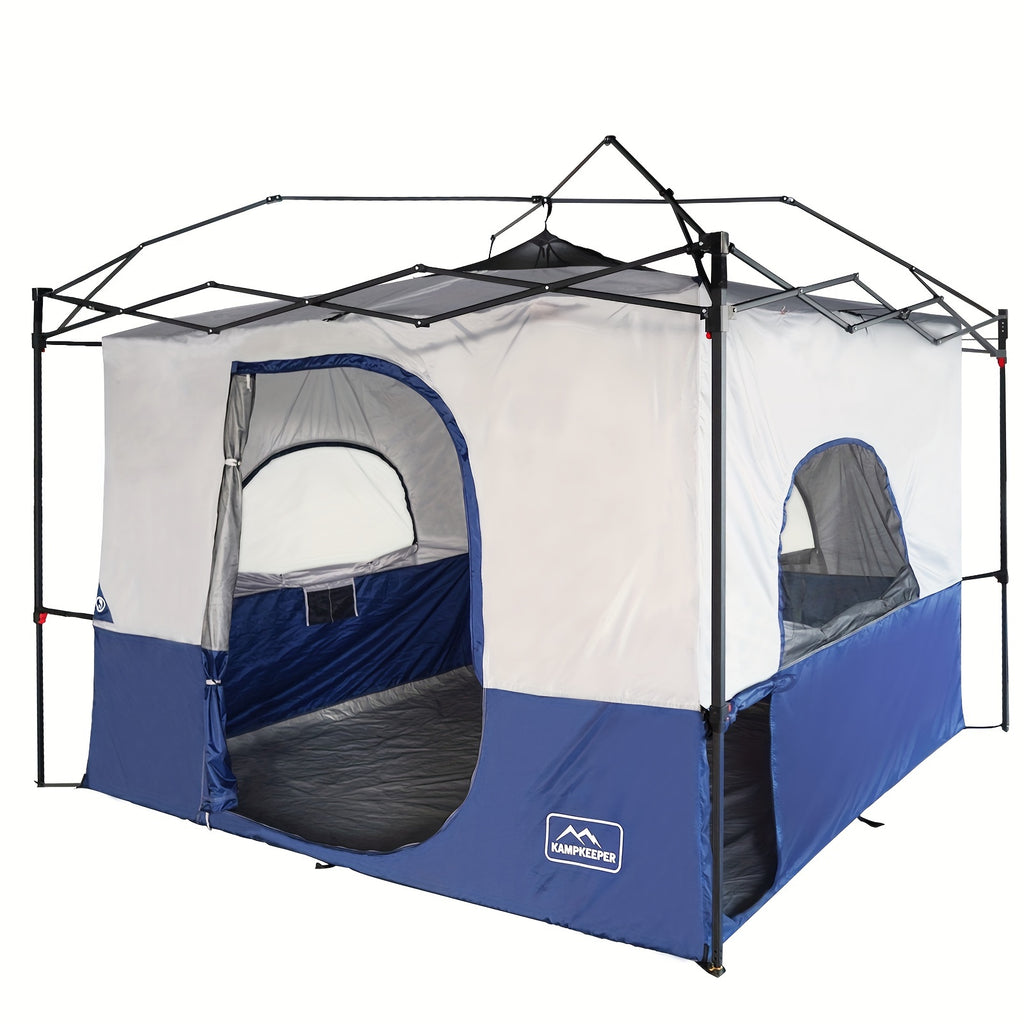 KAMPKEEPER Camping Cube, Converts 10'x10' Straight Leg Canopy into Inner Pop Up Tent