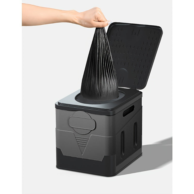 Portable PP Car-Mounted Folding Toilet