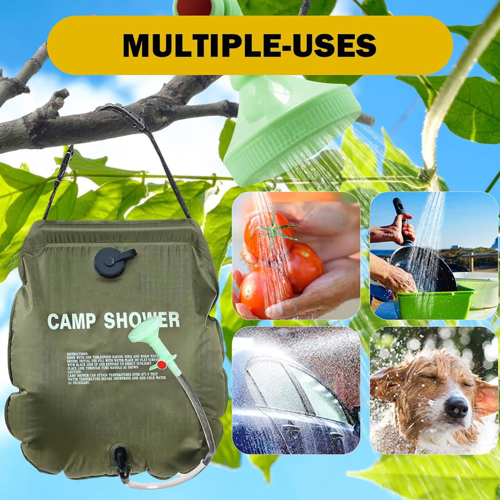 5 Gallon Portable Shower Bag | Outdoor Shower