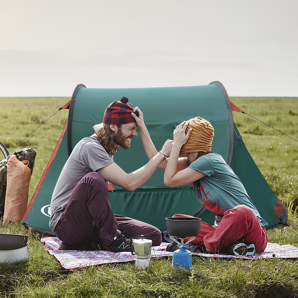 2 Person Portable Pop-Up Tent - Spacious Instant Setup