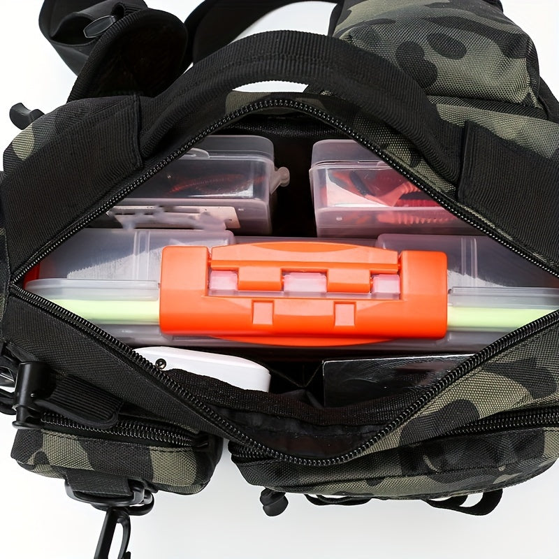 Outdoor Multi-Functional Fishing Backpack