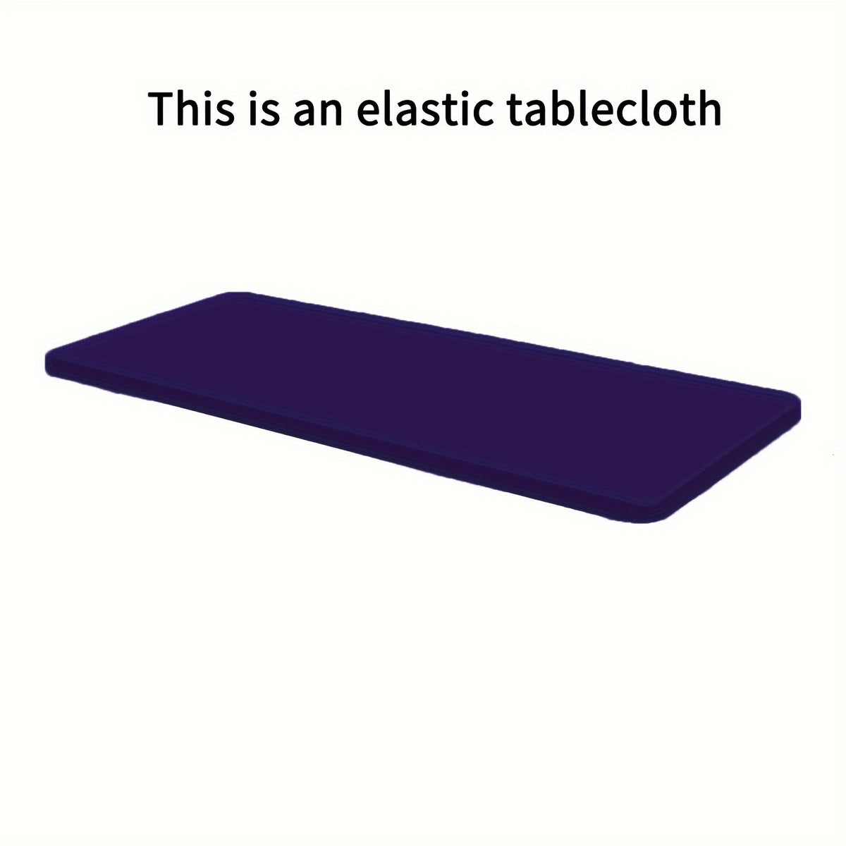 Rectangular Semi-Circle Tablecloth