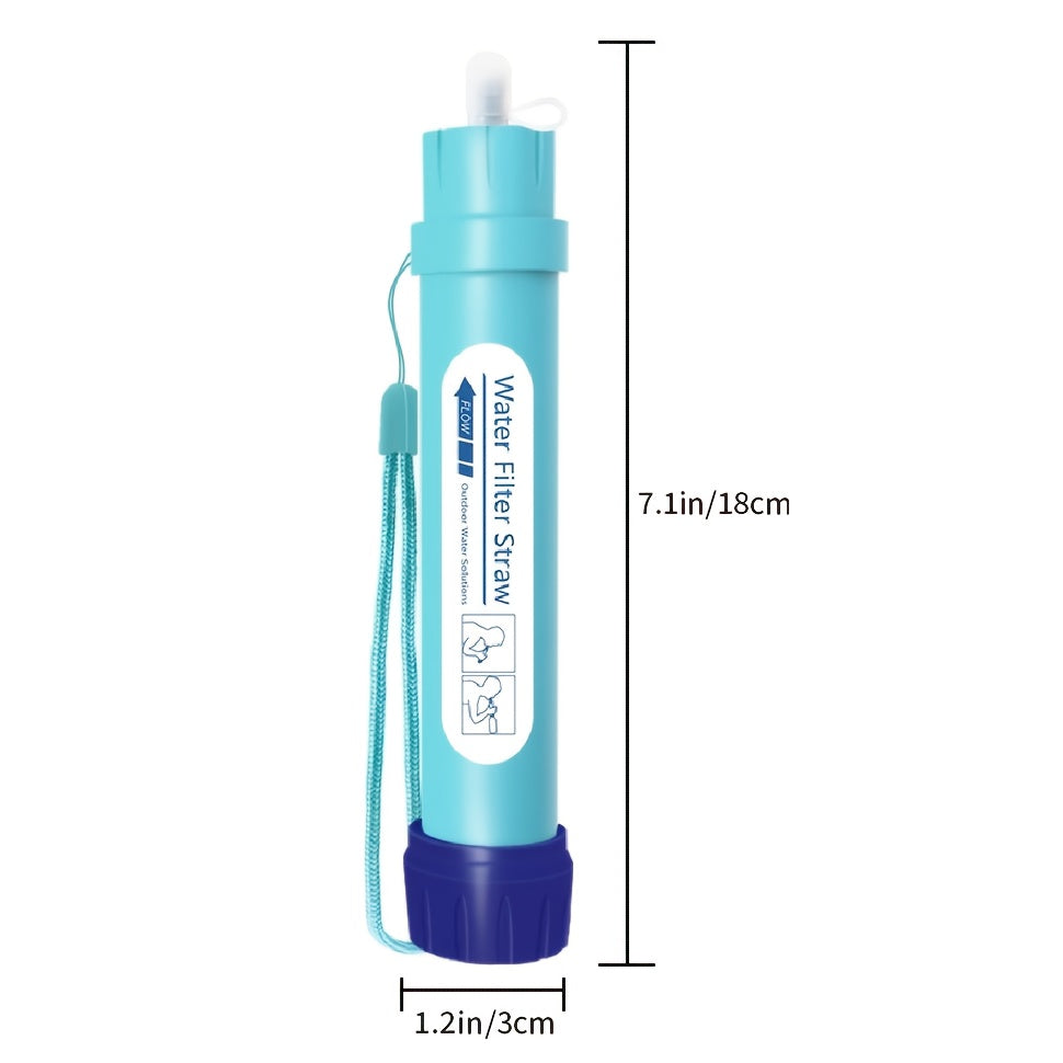 2pcs/3pcs/4pcs, Personal Water Filter Straw